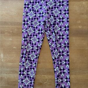 Purple Mickey Mouse LuLaRoe Leggings (OS)